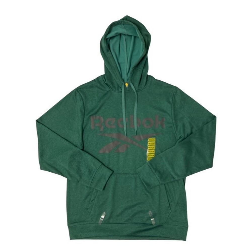 Reebok Tech Fleece Pullover Hoodie Green Size Men’s size 2XL